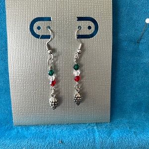 Handmade Christmas Earrings